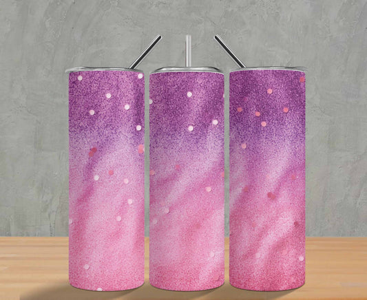 20oz Pink Ombre Tumbler