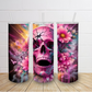 20oz Pink Skulls Tumbler