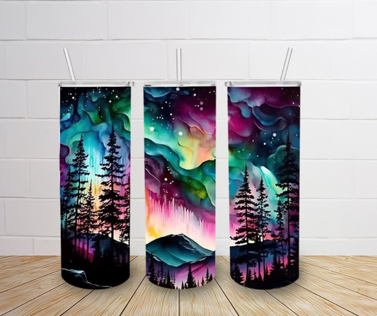 20oz Northern Lights Tumbler