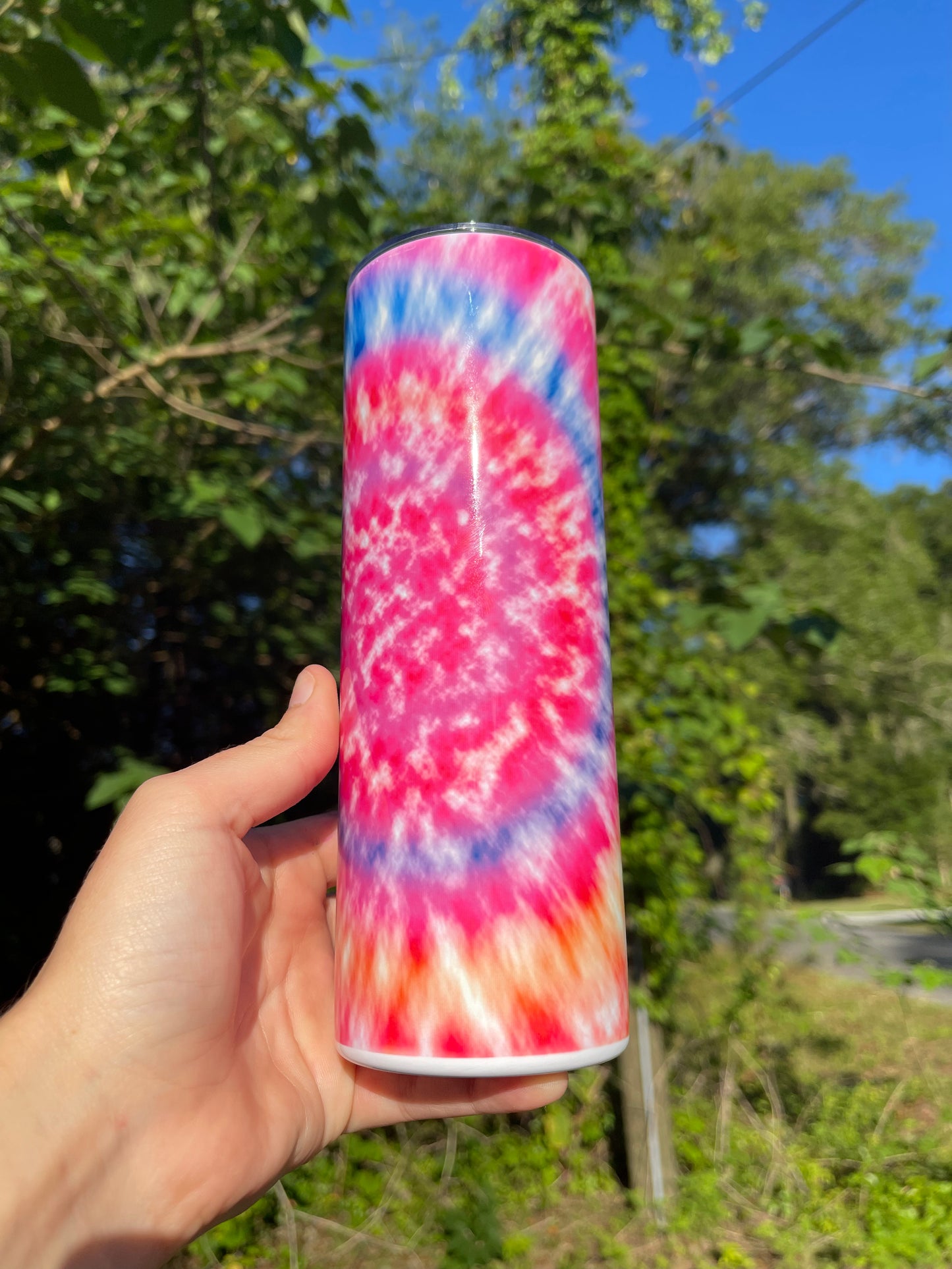 Rainbow Tye Dye Tumbler