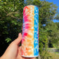 Rainbow Tye Dye Tumbler