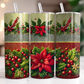 Christmas Poinsetta 20oz tumbler
