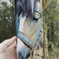 Teal horse tumbler