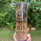 Best dad wood grain look 20 oz tumbler, fathers day tumbler- hero and protector