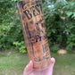 Best dad wood grain look 20 oz tumbler, fathers day tumbler- hero and protector