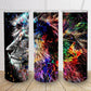 Abstract rainbow colored lights lions head fierce 20oz tumbler or 12 oz kids bottle