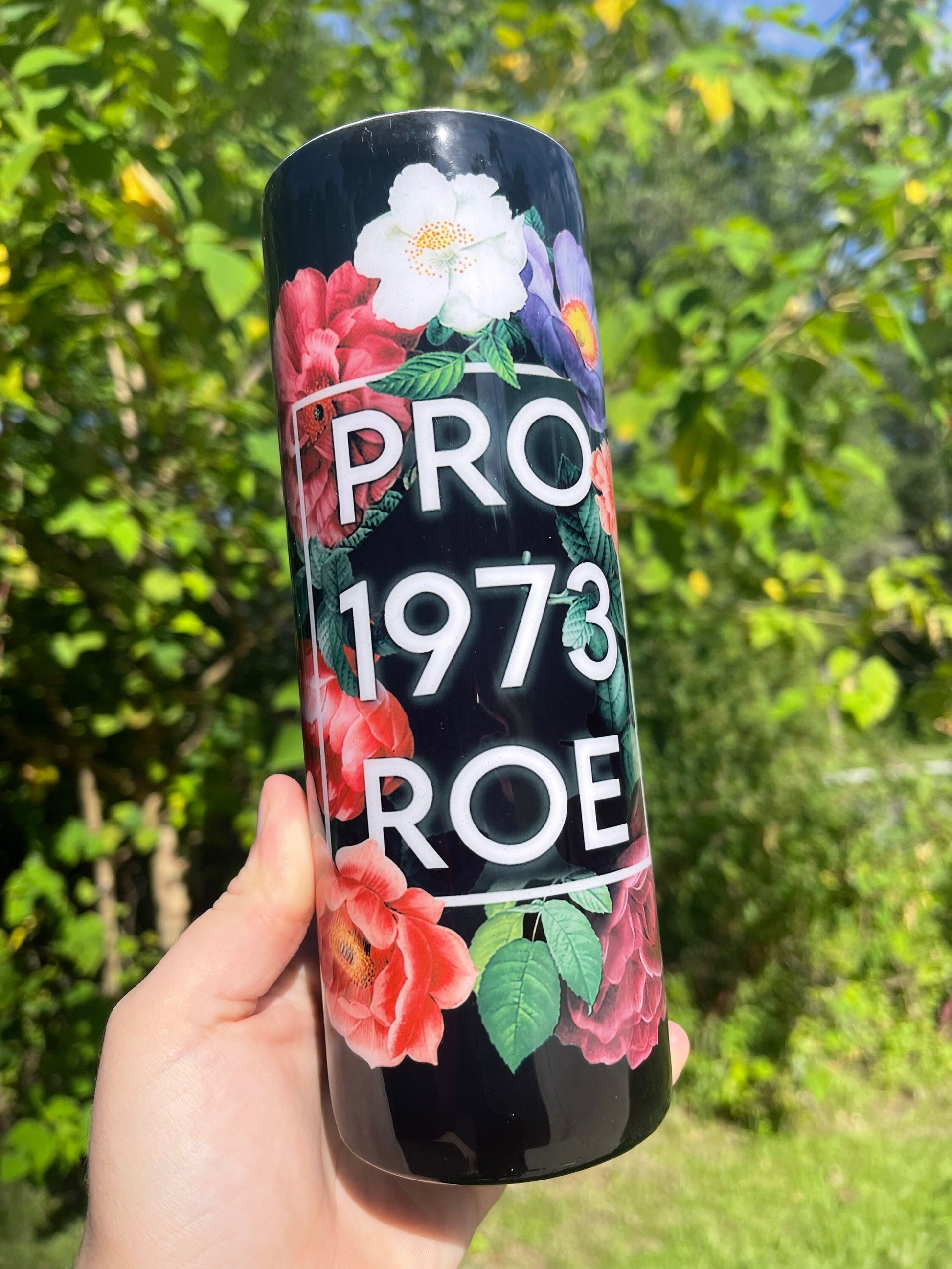 Pro Roe V wade Uterus womens rights 20 or 30oz tumbler