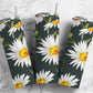 Cute classic daisy white and black 20oz skinny tumbler