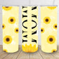 MOM sunflower personalizable 20oz skinny tumbler different colors/ designs