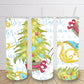 Christmas Tree and Santa Sleigh 20oz skinny christmas tumbler