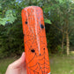 Lets Get Spooky orange spider web halloween cute 20oz skinny tumbler or 12oz kids bottle