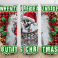 Dead inside but christmas 20oz skinny tumbler