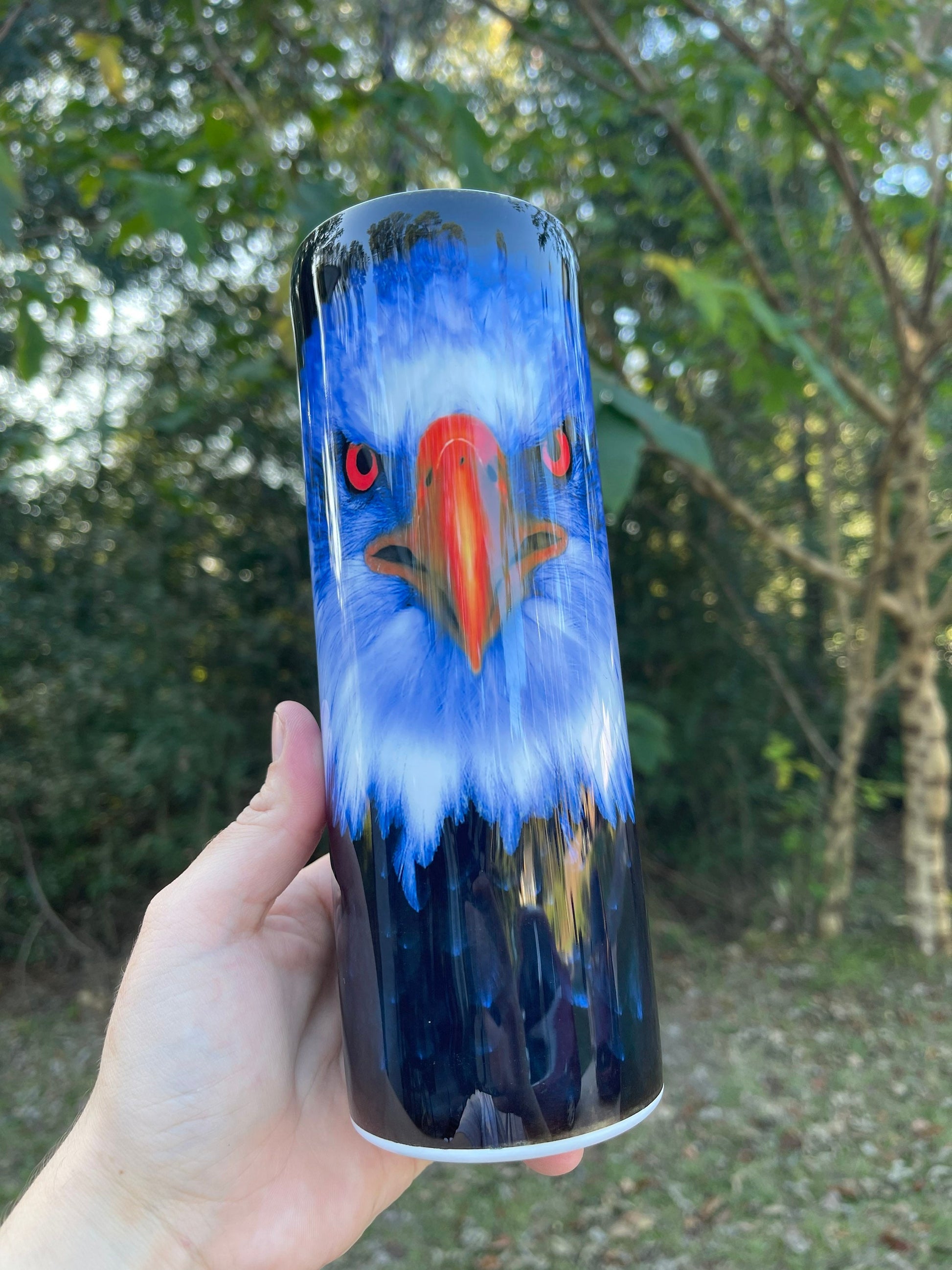 American Eagle vibrant HD 20oz tumbler or 12oz Kids bottle